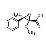 CAS#: 791532-50-8， (2R,3R)-2-Methoxy-3-methyl-3-phenyl-2-oxiranecarboxylic acid