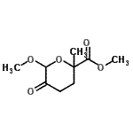 CAS#: 791612-76-5， Methyl 6-methoxy-2-methyl-5-oxotetrahydro-2H-pyran-2-carboxylate