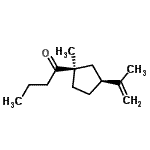 CAS#: 791620-48-9， 1-[(1R,3S)-3-Isopropenyl-1-methylcyclopentyl]-1-butanone