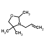 CAS#: 791746-39-9， 3-Allyl-2,4,4-trimethyl-1,3-oxazolidine