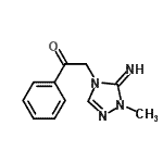 CAS#: 792134-99-7， 2-(5-Imino-1-methyl-1,5-dihydro-4H-1,2,4-triazol-4-yl)-1-phenylethanone