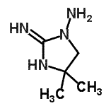 CAS#: 792173-68-3， 2-imino-4,4-dimethyl-imidazolidin-1-amine