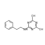 CAS#: 79246-48-3， 6-[(2-Phenylethyl)amino]-1,3,5-triazine-2,4(1H,3H)-dione