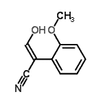 CAS#: 792894-06-5， (2E)-3-Hydroxy-2-(2-methoxyphenyl)acrylonitrile