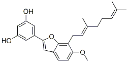 CAS#: 79295-49-1， 5-[7-[(2E)-3,7-Dimethylocta-2,6-Dienyl]-6-Methoxy-1-Benzofuran-2-Yl]Benzene-1,3-Diol
