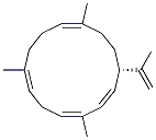 CAS#: 79296-91-6， (1E,3Z,6E,10Z,14S)-3,7,11-Trimethyl-14-Prop-1-En-2-Ylcyclotetradeca-1,3,6,10-Tetraene