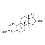 CAS#: 793-89-5， (16beta,17alpha)-Estra-1,3,5(10)-triene-3,16,17-triol