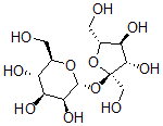 CAS#: 79324-70-2， (2R,3S,4S,5S,6R)-2-[(2R,3S,4S,5R)-3,4-Dihydroxy-2,5-Bis(Hydroxymethyl)Oxolan-2-Yl]Oxy-6-(Hydroxymethyl)Oxane-3,4,5-Triol