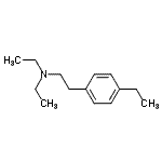 CAS#: 793609-33-3， N,N-Diethyl-2-(4-ethylphenyl)ethanamine