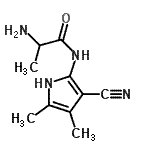 CAS#: 793619-30-4， N-(3-Cyano-4,5-dimethyl-1H-pyrrol-2-yl)alaninamide