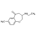 CAS#: 793626-67-2， 3-(Ethylamino)-7-methyl-3,4-dihydro-1-benzoxepin-5(2H)-one