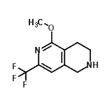 CAS#: 794461-83-9， 5-Methoxy-7-(trifluoromethyl)-1,2,3,4-tetrahydro-2,6-naphthyridine