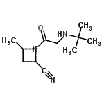 CAS#: 794465-07-9， 4-Methyl-1-[N-(2-methyl-2-propanyl)glycyl]-2-azetidinecarbonitrile