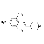 CAS#: 794472-32-5， 4-[(E)-2-Mesitylvinyl]piperidine