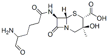CAS#: 79495-65-1， (2R,3R,6R,7R)-7-[(5-Amino-6-Hydroxy-6-Oxohexanoyl)Amino]-3-Hydroxy-3-Methyl-8-Oxo-5-Thia-1-Azabicyclo[4.2.0]Octane-2-Carboxylic Acid