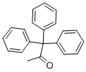structure of CAS# 795-36-8, 1,1,1-Triphenylpropan-2-One;1,1,1-Tri(Phenyl)Acetone;1,1,1-Triphenylacetone;2-Propanone, 1,1,1-Triphenyl-