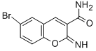 CAS#: 79604-91-4， 6-Bromo-2-Imino-2H-1-Benzopyran-3-Carboxamide