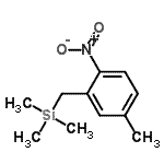 CAS#: 796854-76-7， Trimethyl(5-methyl-2-nitrobenzyl)silane