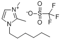 CAS#: 797789-01-6， 1-Hexyl-2,3-Dimethylimidazolium Trifluoromethansulfonate