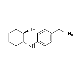 CAS#: 797789-13-0， (1R,2R)-2-[(4-Ethylphenyl)amino]cyclohexanol