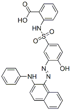 CAS#: 79817-64-4， 2-[[(3E)-4-Oxo-3-[[2-(Phenylamino)Naphthalen-1-Yl]Hydrazinylidene]-1-Cyclohexa-1,5-Dienyl]Sulfonylamino]Benzoic Acid