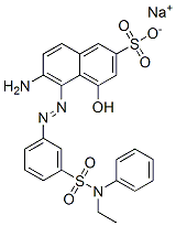 CAS#: 79817-75-7， Sodium 5-[2-[3-[(2-Ethylphenyl)Sulfamoyl]Phenyl]Hydrazinyl]-6-Imino-4-Oxonaphthalene-2-Sulfonate