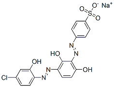 CAS#: 79817-79-1， Sodium 4-[(2E)-2-[(5Z)-5-[(4-Chloro-2-Hydroxyphenyl)Hydrazinylidene]-2,6-Dioxo-1-Cyclohex-3-Enylidene]Hydrazinyl]Benzenesulfonate