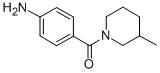 structure of CAS# 79868-21-6, (4-Amino-Phenyl)-(3-Methyl-Piperidin-1-Yl)-Methanone;(4-Aminophenyl)-[(3S)-3-Methyl-1-Piperidyl]Methanone;(4-Aminophenyl)-[(3S)-3-Methyl-1-Piperidinyl]Methanone;Zinc00873652