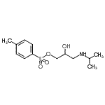 CAS#: 79881-85-9， 2-Hydroxy-3-(isopropylamino)propyl 4-methylbenzenesulfonate