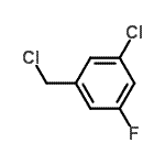 结构式 CAS# 79944-65-3, 1-氯-3-(氯甲基)-5-氟苯