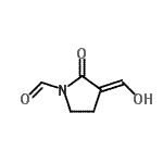 CAS#: 79961-90-3， (3E)-3-(Hydroxymethylene)-2-oxo-1-pyrrolidinecarbaldehyde