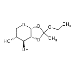 CAS#: 799794-98-2， 1,2-O-(1-Ethoxyethylidene)-alpha-D-xylopyranose