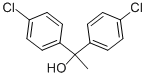 structure of CAS# 80-06-8, 1,1-Bis(4-chlorophenyl)ethanol;Mikazene;Nsc2848;Qikron