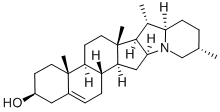 结构式 CAS# 80-78-4, 茄啶