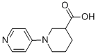 structure of CAS# 80028-29-1, 1-(Pyridin-4-Yl)-Piperidine-3-Carboxylic Acid;1-(4-Pyridyl)Piperidine-3-Carboxylic Acid;1-(4-Pyridyl)-3-Piperidinecarboxylic Acid;1-(4-Pyridyl)Nipecotic Acid