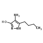 CAS 登录号：800365-35-9， 4-氨基-5-丁基-1,2-二氢-3H-吡唑-3-酮