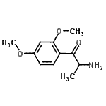 CAS 登录号：80096-52-2， 2-氨基-1-(2,4-二甲氧基苯基)-1-丙酮
