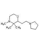 CAS#: 801152-66-9， 3,3,4-Trimethyl-2-[2-(1-pyrrolidinyl)ethyl]morpholine