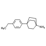 CAS#: 801157-79-9， 4-(4-Ethylphenyl)bicyclo[2.2.2]octan-1-amine