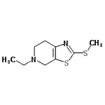 CAS#: 801196-75-8， 5-Ethyl-2-(methylsulfanyl)-4,5,6,7-tetrahydro[1,3]thiazolo[5,4-c]pyridine