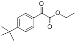 structure of CAS# 80120-36-1, Ethyl 4-Tert-Butylbenzoylformate;Ethyl 2-[4-(Tert-Butyl)Phenyl]-2-Oxoacetate, Tech;(4-TERT-BUTYLPHENYL)GLYOXYLIC ACID ETHYL ESTER;ETHYL 2-[4-(TERT-BUTYL)PHENYL]-2-OXOACETATE