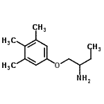 CAS#: 801204-68-2， 1-(3,4,5-Trimethylphenoxy)-2-butanamine