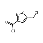 CAS#: 80173-68-8， 5-(Chloromethyl)-1,2-oxazole-3-carbonyl chloride
