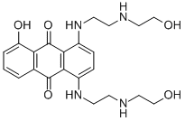 CAS#: 80189-44-2， 1-Hydroxy-5,8-Bis(2-((2-Hydroxyethyl)Amino)Ethylamino)-9,10-Anthracenedione