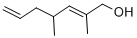 CAS 登录号：80192-56-9， 2,4-二甲基-2,6-庚二烯-1-醇