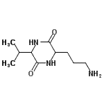 CAS#: 801980-72-3， 3-(3-Aminopropyl)-6-isopropyl-2,5-piperazinedione