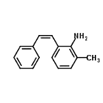 CAS#: 802280-14-4， 2-Methyl-6-[(Z)-2-phenylvinyl]aniline