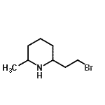 CAS 登录号：802323-27-9， 2-(2-溴乙基)-6-甲基哌啶