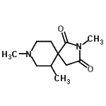 CAS#: 802557-92-2， 2,6,8-Trimethyl-2,8-diazaspiro[4.5]decane-1,3-dione