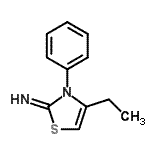 CAS#: 802877-18-5， 4-Ethyl-3-phenyl-1,3-thiazol-2(3H)-imine